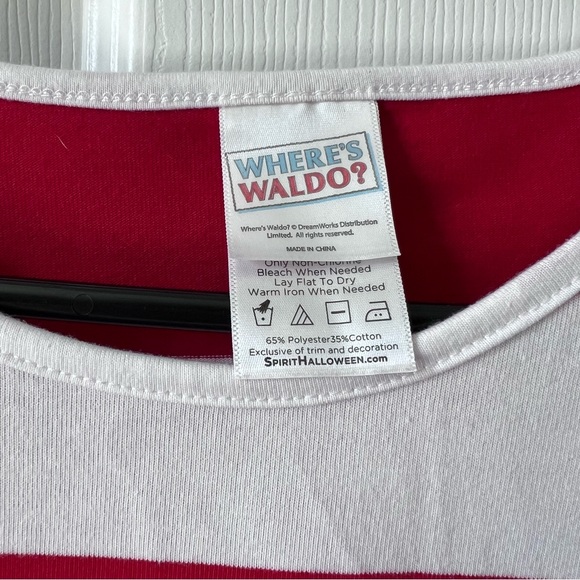 Where’s Waldo Halloween Spirit Long Sleeve Tee S/M - Picture 2 of 4